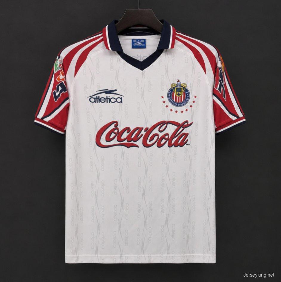 Retro 98/99 Chivas Guadalajara Away White Jersey