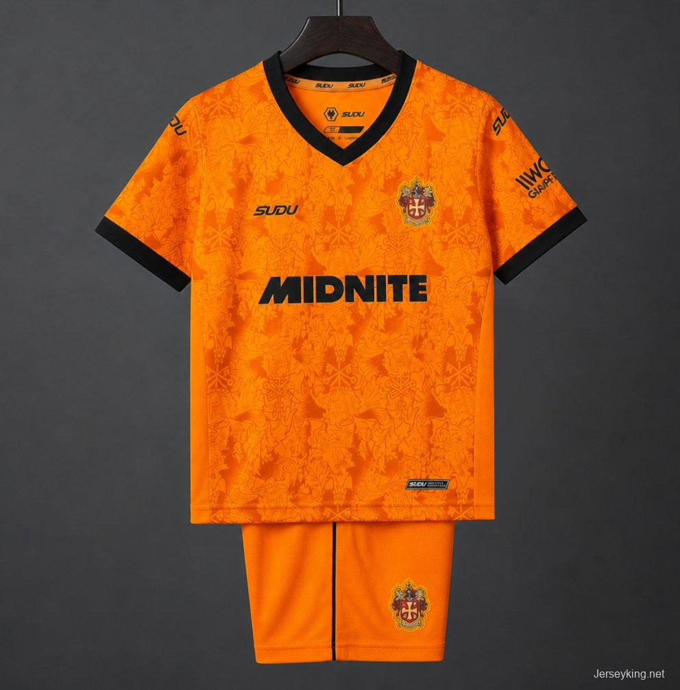 26/27 Kids Wolverhampton Wanderers Home Jersey