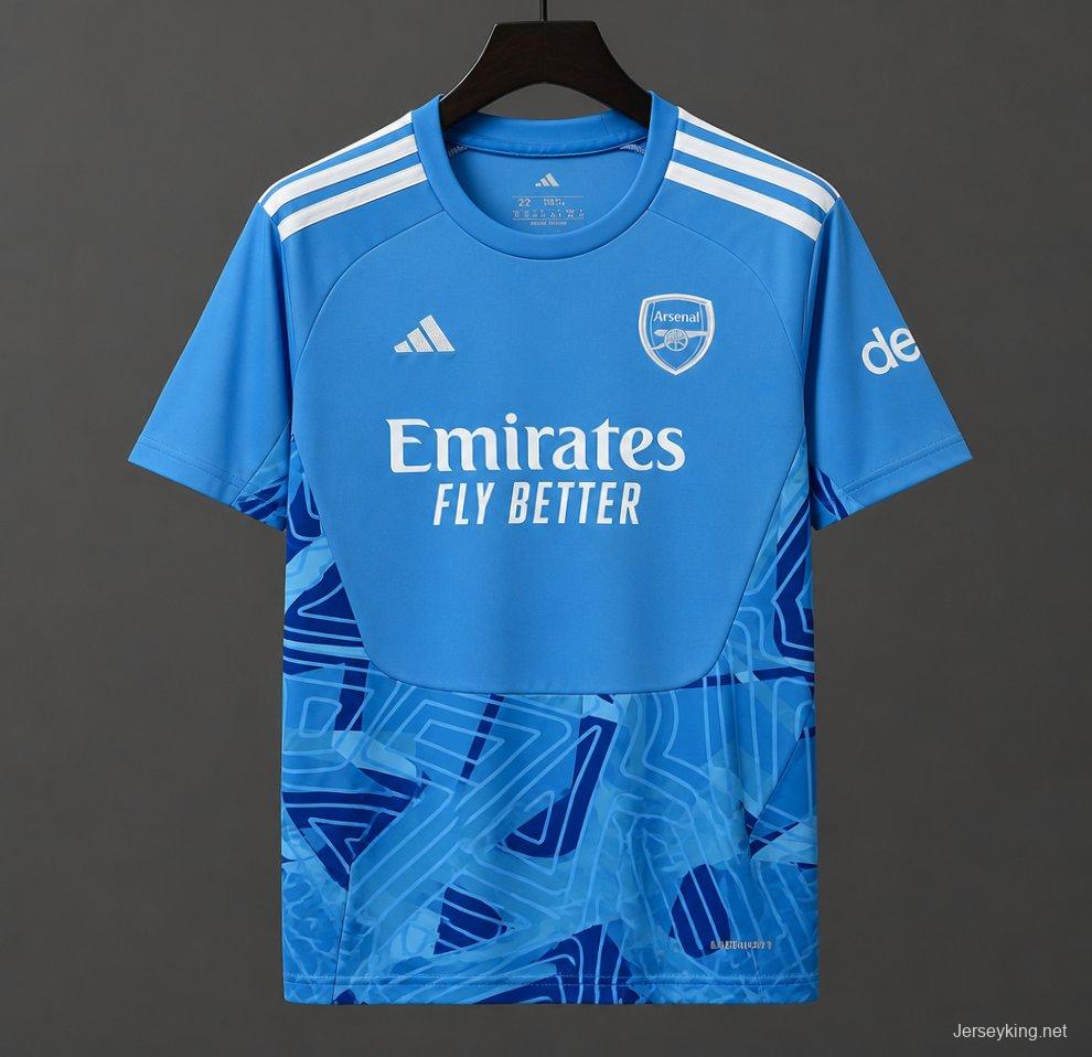 26/27 Arsenal Away Blue Goalkeeper Jersey