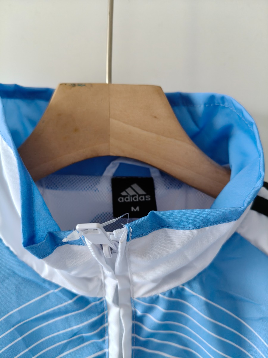 2026 Argentina Light Blue & White Windbreaker Jacket