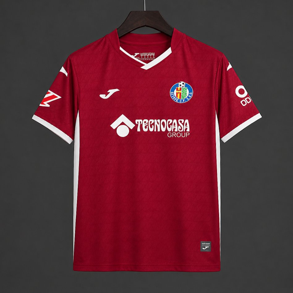 2627 Getafe CF Away Red Jersey