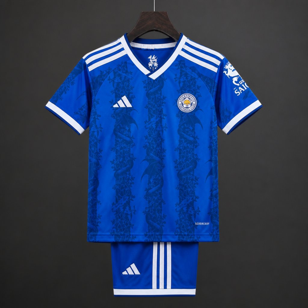 26/27 Kids Leicester City Home Blue Jersey