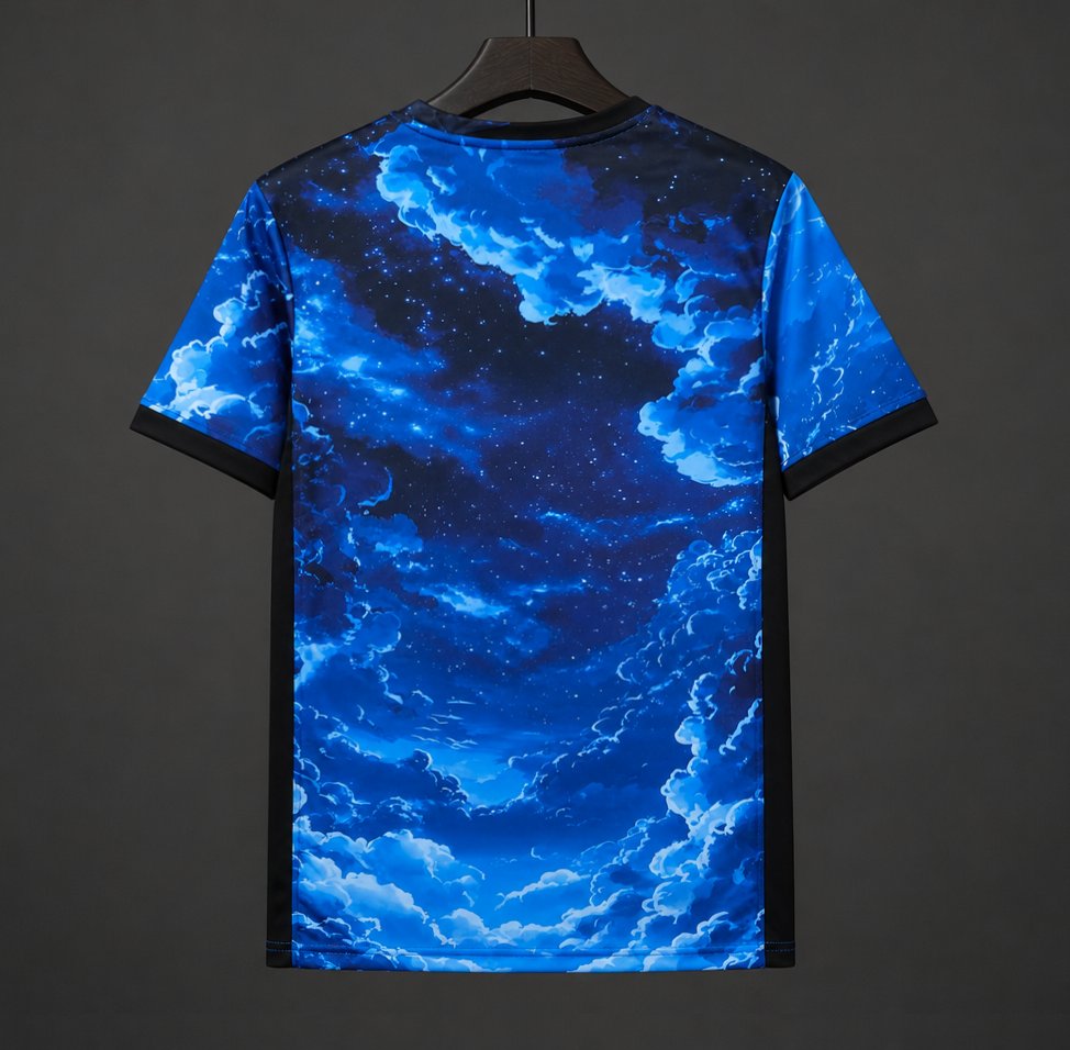 26/27 PSG/Paris Saint-Germain Blue Sky Cloud Special Edition Jersey