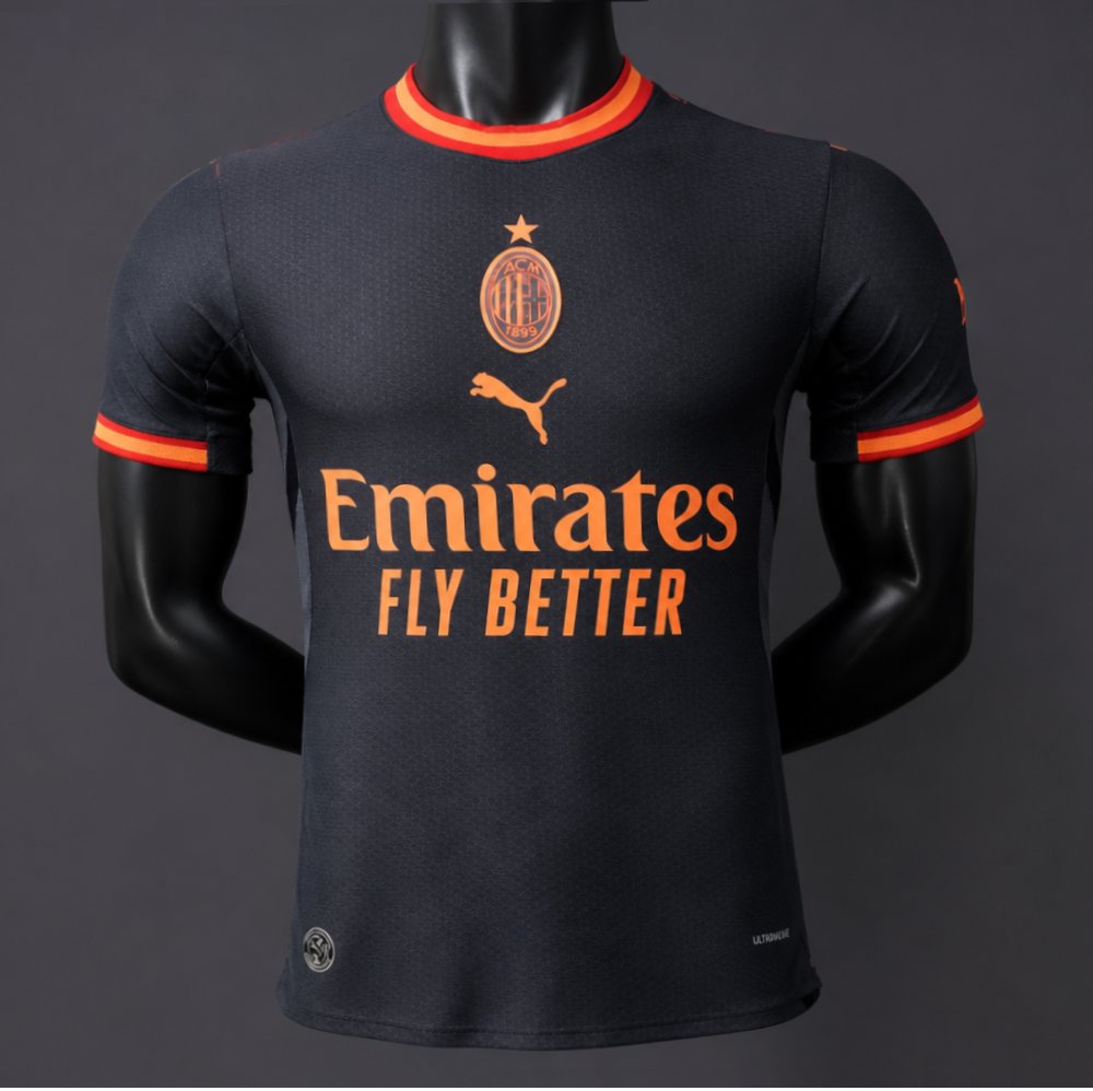 Player Version 26/27 AC Milan Third Black Jersey
