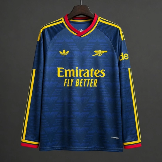26/27 Arsenal Away Navy  Long Sleeve Jersey