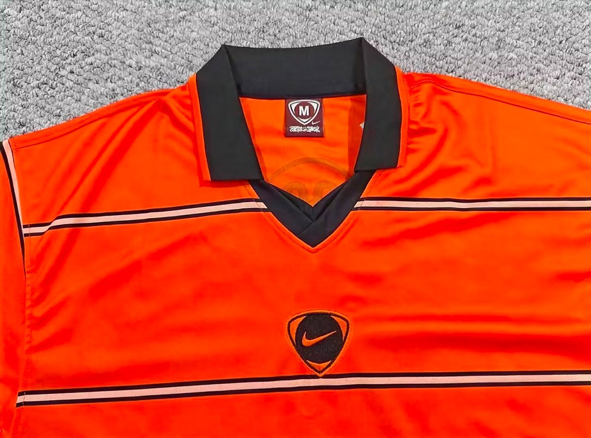 2026 Netherlands x Travis Scott Cactus Jack Total 90 Retro Orange/Black Jersey