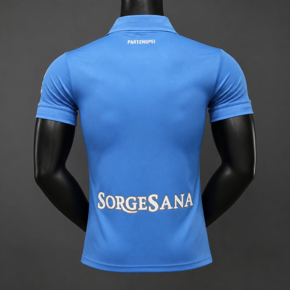 Player Version 26/27 Napoli Home Blue Jersey with NFC Chip