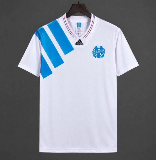 Retro 92/93 Olympique Marseille Home Jersey